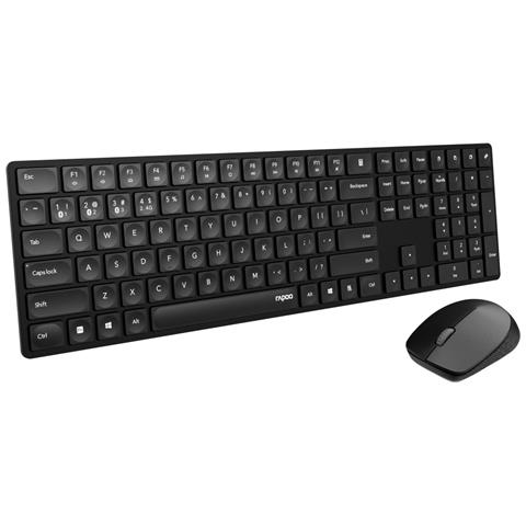 8020M tastiera Mouse incluso Ufficio Bluetooth QWERTZ Tedesco Nero - Foto 2