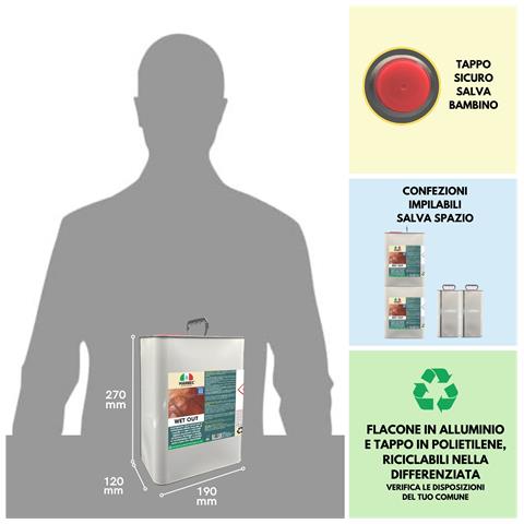Wet Out 5ltx4pz - Trattamento Cotto Esterno - Foto 3