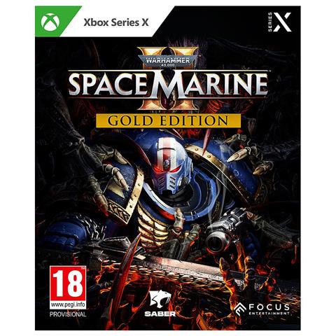 Warhammer 40,000: Space Marine 2 - Gold Edition Oro Cinese semplificato, Tedesca, Inglese, ESP, Francese, Giapponese, Russo Xbox Series X - Foto 1