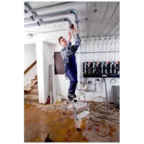 126030 pedana Alluminio Alluminio, Nero - Foto 3