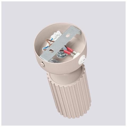 Lampada Da Parete Karbon 30 Taupe Sl. 1762 - Minimalist Lampada Da Parete Talpa 16x8x16 Cm - Foto 8