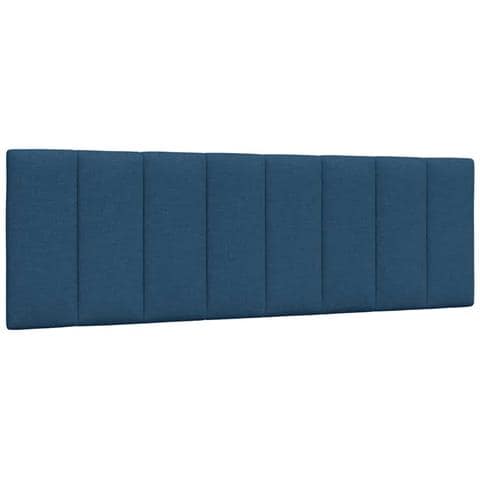 Cuscino Testiera Blu 160 cm in Tessuto - Foto 1