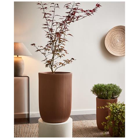 Vaso Per Piante Eantio 37 Cm Marrone - Foto 1