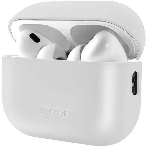 Custodia Per Airpods Pro 3 In Silicone Morbido Antiurto Serie Aircase, Bianco - Foto 2