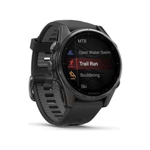 fenix 8 3,3 cm (1.3") AMOLED 43 mm Digitale 416 x 416 Pixel Touch screen Nero Wi-Fi GPS (satellitare) - Foto 8