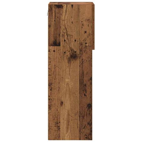 Mobiletti TV a parete 2 pcs Legno vecchio 30,5 x 30 x 90 cm - Foto 9