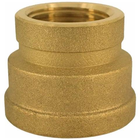 Raccordo Ridotto In Ottone  3/4  Ig X 3/8  Ig - Foto 1