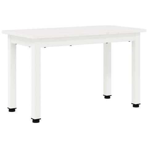 Tavolino da salotto Bianco 60 x 30 x 36 cm Pino massello - Foto 1