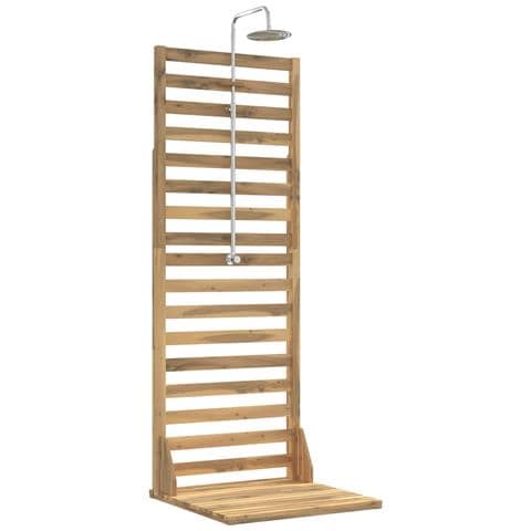 Doccia da esterno 205,5 cm Bianco - Foto 1