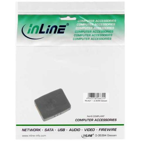 adattatore hdmi 19pin type-a femmina a hdmi 19pin type-a femmina, pin dorati - Foto 2