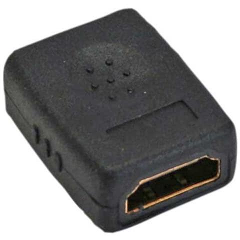 adattatore hdmi 19pin type-a femmina a hdmi 19pin type-a femmina, pin dorati - Foto 3