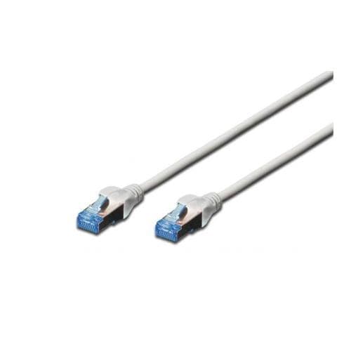 Cavo Rete Schermato F / Utp Cat. 5E - Mt. 0,25 - Colore Grigio - Foto 1