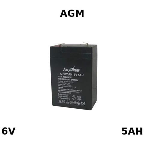 Batteria Piombo Agm 6v 5ah - Foto 1