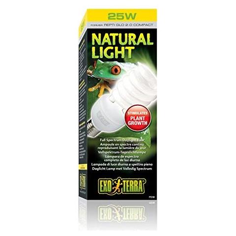 Natural Light (2% Uvb) - 25 W E27 - Lampada Per Rettili E Volatili - Foto 6
