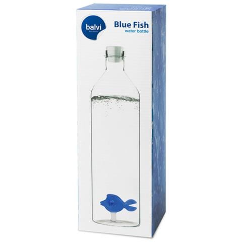 Bottiglia Blue Fish 30x8,5x8,5 Cm / Rif. 24619 - Foto 2