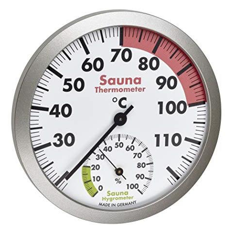 Termoigrometro Analogico Per Sauna Con Materiali Resistenti Al Calore, Temperatura Dell'aria - Foto 1
