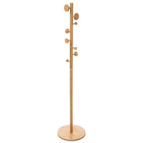 Five Appendiabiti In Bambù 8 Ganci - H175cm - Foto 1