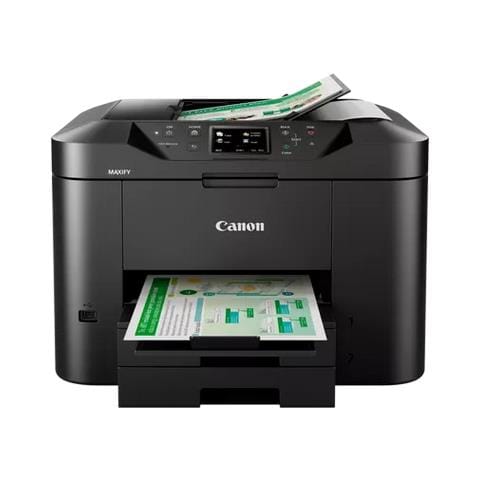 Stampante Multifunzione MAXIFY MB2750 Inkjet a Colori Stampa Copia Scansione Fax A4 24 ipm (B / N) 15,5 ipm (a Colori) Wi-Fi / Ethernet / USB - Foto 1