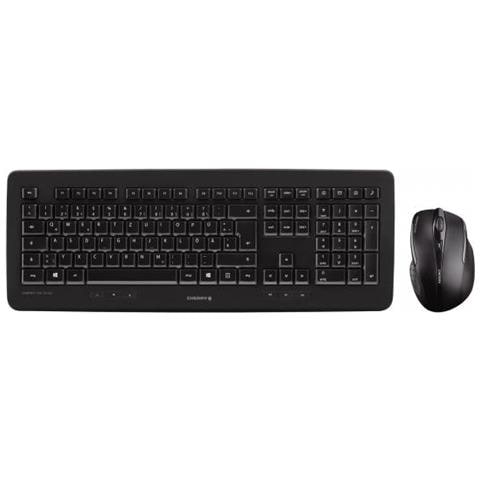 Tastiera USB + RF Wireless + Bluetooth JD-0520EU-2  (Layout Inglese US) Colore Nero - Foto 1