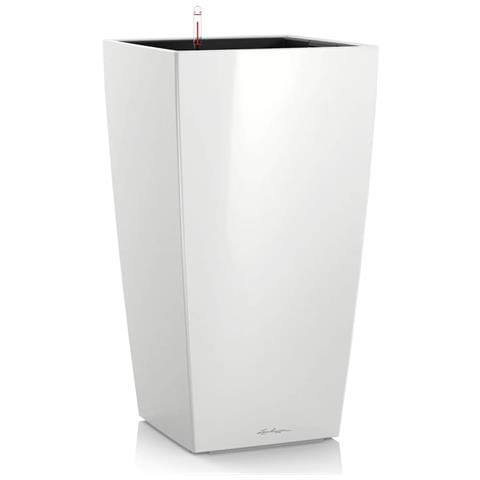 Fioriera Cubico 22 ALL-IN-ONE Bianco Lucido - Foto 1