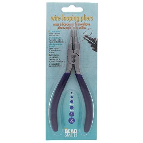 La Pinza Piegafili Beadsmith - Crea Costantemente Fino A 6 Anelli E Anelli Di Salto, 2-9 Mm - 575 Di Lunghezza (160 Mm) - Testa In Acciaio Lucido, Impugnatura Comoda, Strumento Per Creare Gioielli - Foto 2