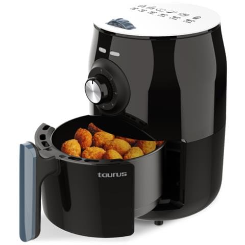 Respire Analogic Singolo 1,5 L Indipendente 1000 W Friggitrice ad aria calda Nero - Foto 4