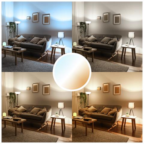 71297 soluzione di illuminazione intelligente Lampadina intelligente Wi-Fi Bianco - Foto 6