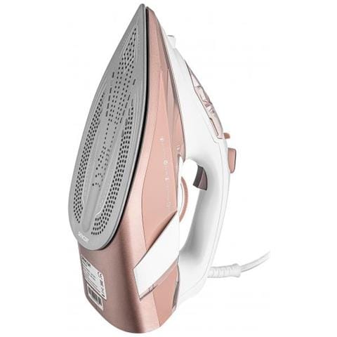 Ferro Da Stiro A Vapore 3200w Piastra In Ceramica Bianco-rosa - Foto 3