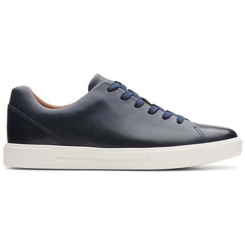 Uomo Un Costa Lace, Scarpe Leggere In Pelle Blu Marino 39,5 - Foto 1