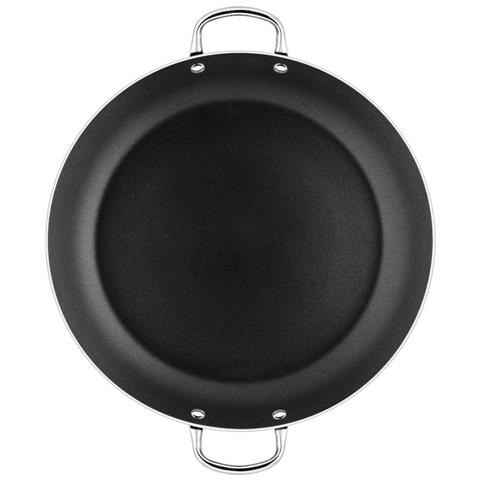 Padella M371642 con Diametro 25.5 cm in Alluminio Colore Nero - Foto 2