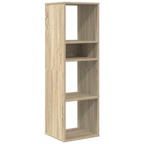 Libreria Rovere Sonoma 34x31x112 Cm In Legno Multistrato - Foto 2