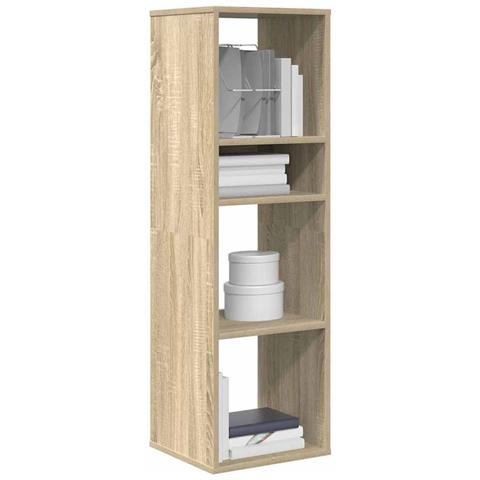 Libreria Rovere Sonoma 34x31x112 Cm In Legno Multistrato - Foto 1