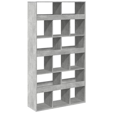 Libreria Grigio Cemento 100x33x187,5 Cm In Truciolato - Foto 2