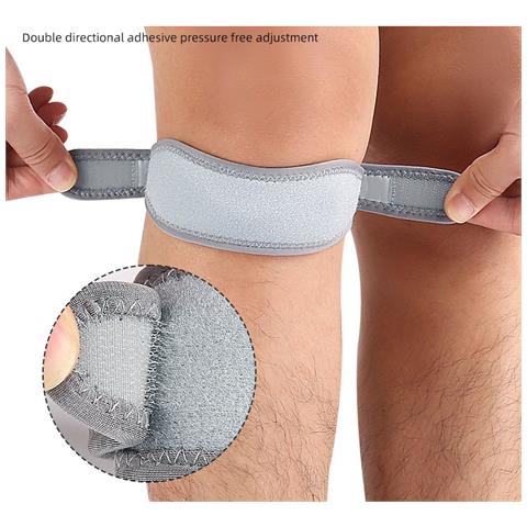 Cinghia Per Ginocchio Rotuleo (coppia) - Supporto E Stabilità Grey - Foto 2