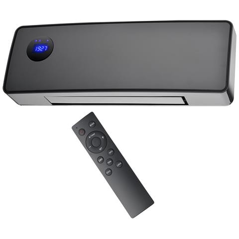 Termoventilatore Split Ceramico Elettrica Parete Otelya Luxe Sannover 2000 W Nero - Foto 1