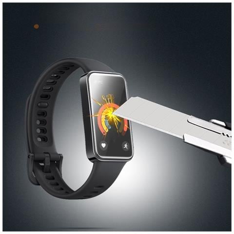 Protezione Schermo Per Orologio Compatibile Con Huawei Band 7, 2 Pezzi, Pellicola Idrogel Trasparente Con Applicatore - Foto 2