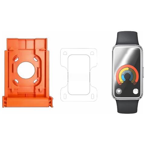 Protezione Schermo Per Orologio Compatibile Con Huawei Band 7, 2 Pezzi, Pellicola Idrogel Trasparente Con Applicatore - Foto 1