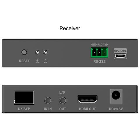 Set di estensione IP in fibra HDMI, 4K / 60Hz - Foto 2