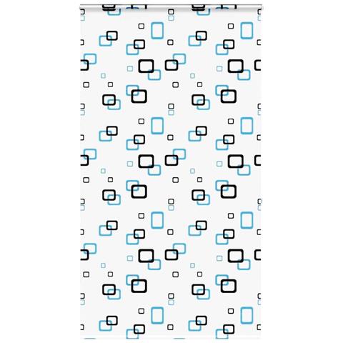 Tenda a Rullo Doccia con Cassonetto 130x240cm Larghezza Tessuto - Foto 1