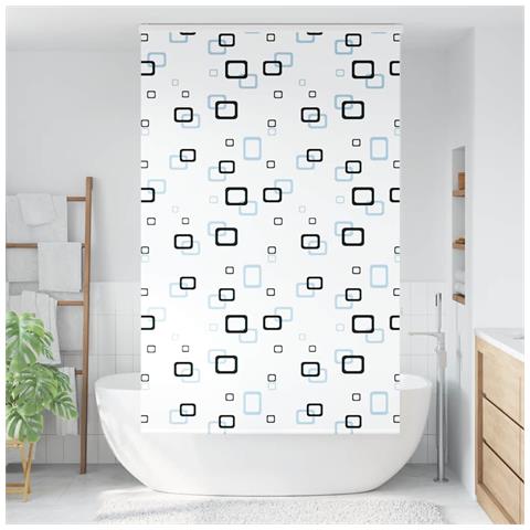Tenda a Rullo Doccia con Cassonetto 130x240cm Larghezza Tessuto - Foto 2