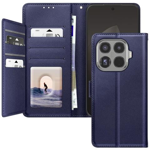 Custodia A Portafoglio Per Xiaomi 15t Pro Con Cinturino Da Polso E Porta Carte - Foto 5