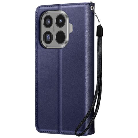 Custodia A Portafoglio Per Xiaomi 15t Pro Con Cinturino Da Polso E Porta Carte - Foto 1