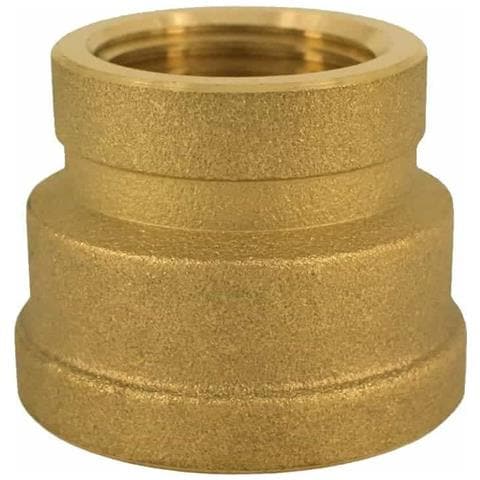 Manicotto Riduttore In Ottone Raccordo Filettato 1 1/2 Ig X 1 Ig Boni-shop - Foto 1