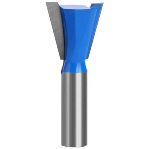 Set Di 6 Punte Per Frese A Coda Di Rondine Con Gambo Da 1/4 Di Pollice - Fresa Per Legno In Carburo Di Tungsteno - Foto 2
