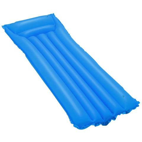 Materassino Da Spiaggia Gonfiabile 183x69 Cm Con Comodo Cuscino, Blu - Foto 5