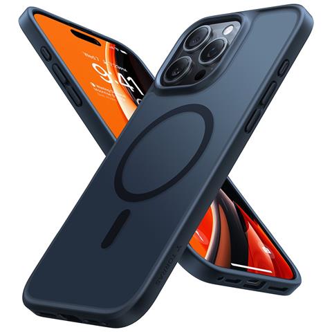 Cover per iPhone 16 Pro Max - TPU+PC, Nero, MagSafe - Foto 1