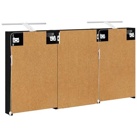 Set di Armadi da Bagno con porta 3 pcs 120 x 10,5 x 60,5 cm - Foto 9