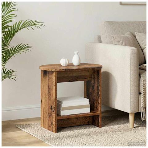 Tavolo laterale Legno antico 50 x 39,5 x 55 cm - Foto 2
