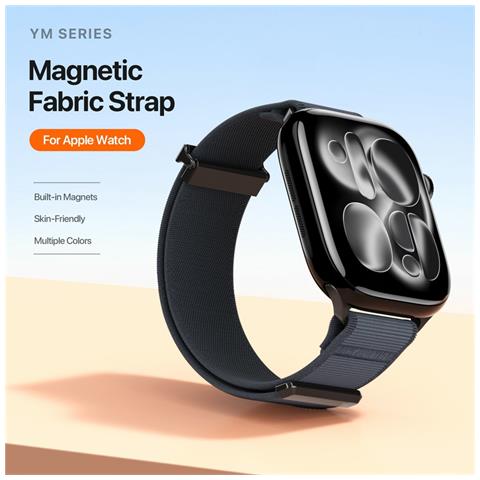 Cinturino Orologio per Apple Watch - Nero - Foto 4