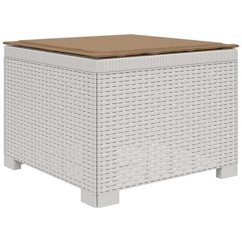 Divano da Giardino a 1 Posto con Cuscino Aspetto Rattan PP - Foto 1